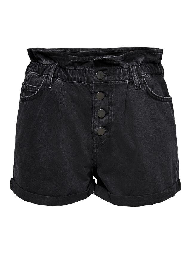 ONLY ONLCuba life paperbag Denim shorts - 15200196