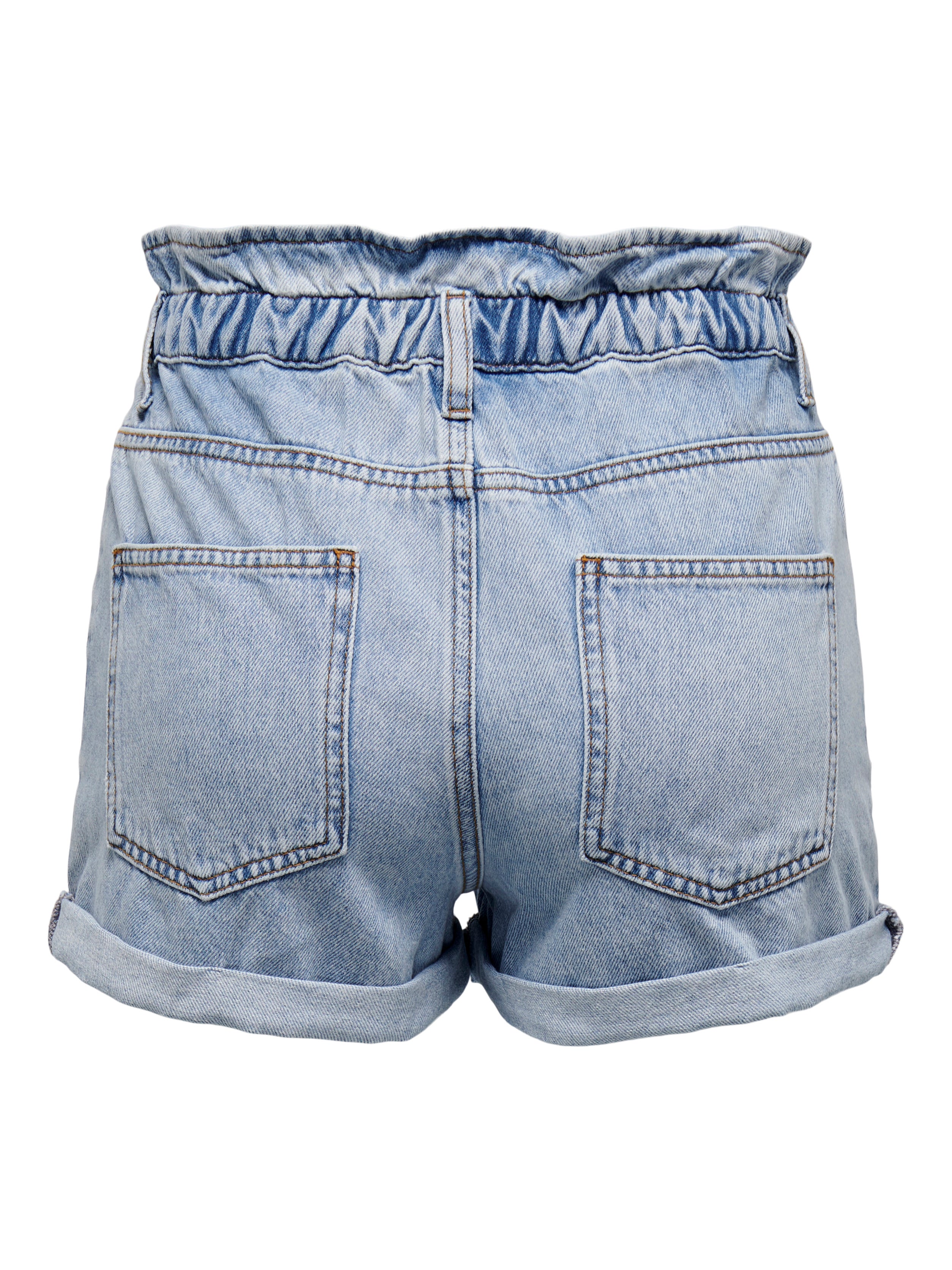Thumbnail - Onlcuba Hohe Taille Locker Geschnitten Jeans-shorts