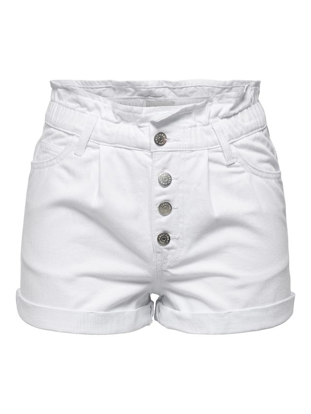 ONLY Relaxed fit High waist Omvouwbare zomen Shorts - 15200196