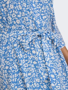 ONLY Normal geschnitten Hemdkragen Langes Kleid -Campanula - 15200236