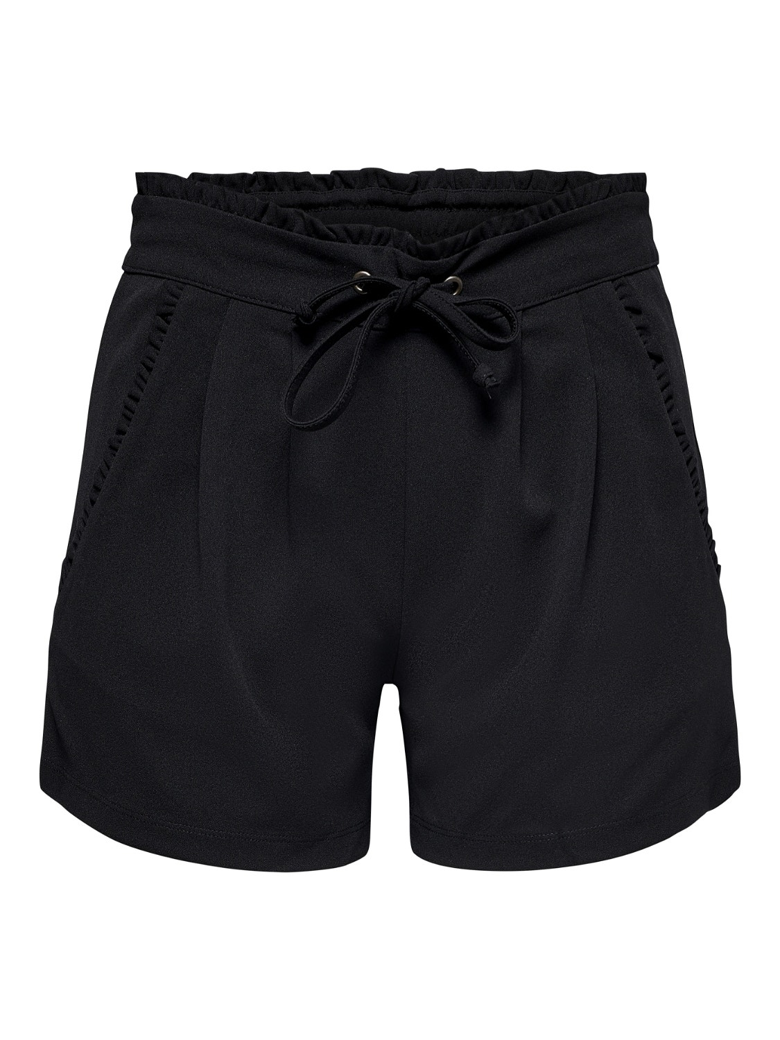 ONLY Ruche Shorts -Black - 15200311