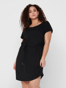 ONLY Curvy basic Dress -Black - 15200394