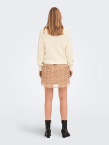 ONLY Short Knitted Cardigan -Eggnog - 15200418