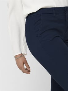 ONLY Pantalons Slim Fit -Navy Blazer - 15200641