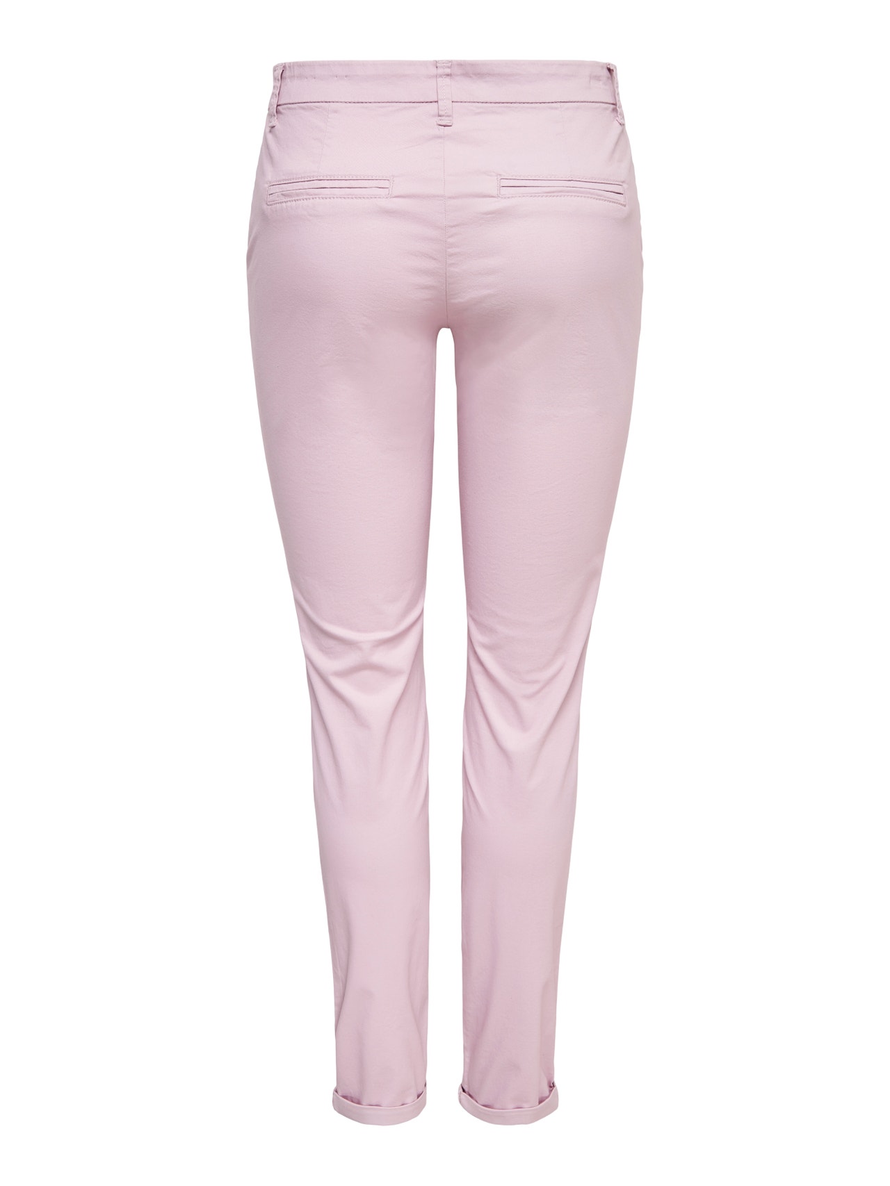 ONLY Slim Fit Trousers -Dawn Pink - 15200641
