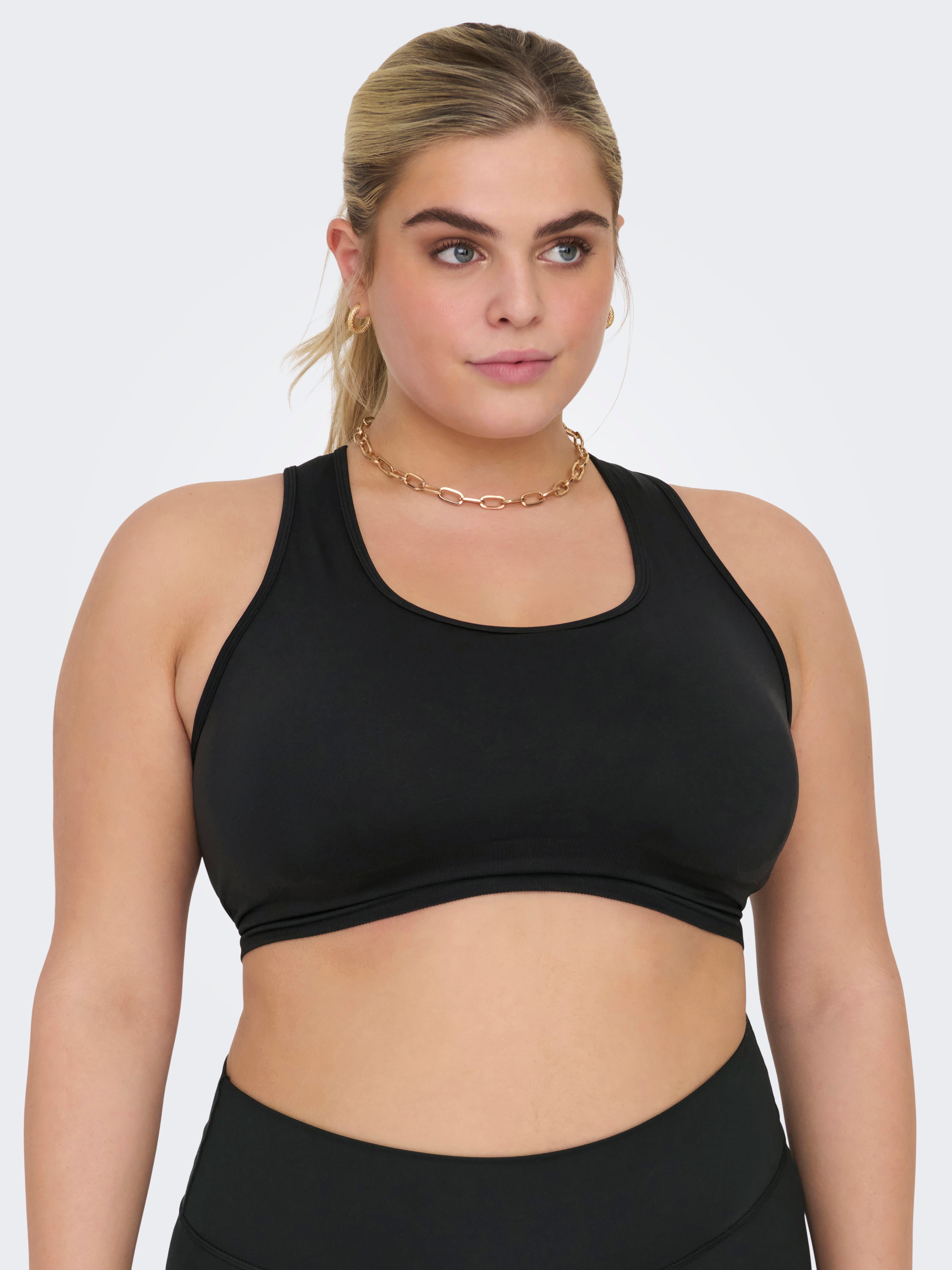 Curvy hot sale sports bra