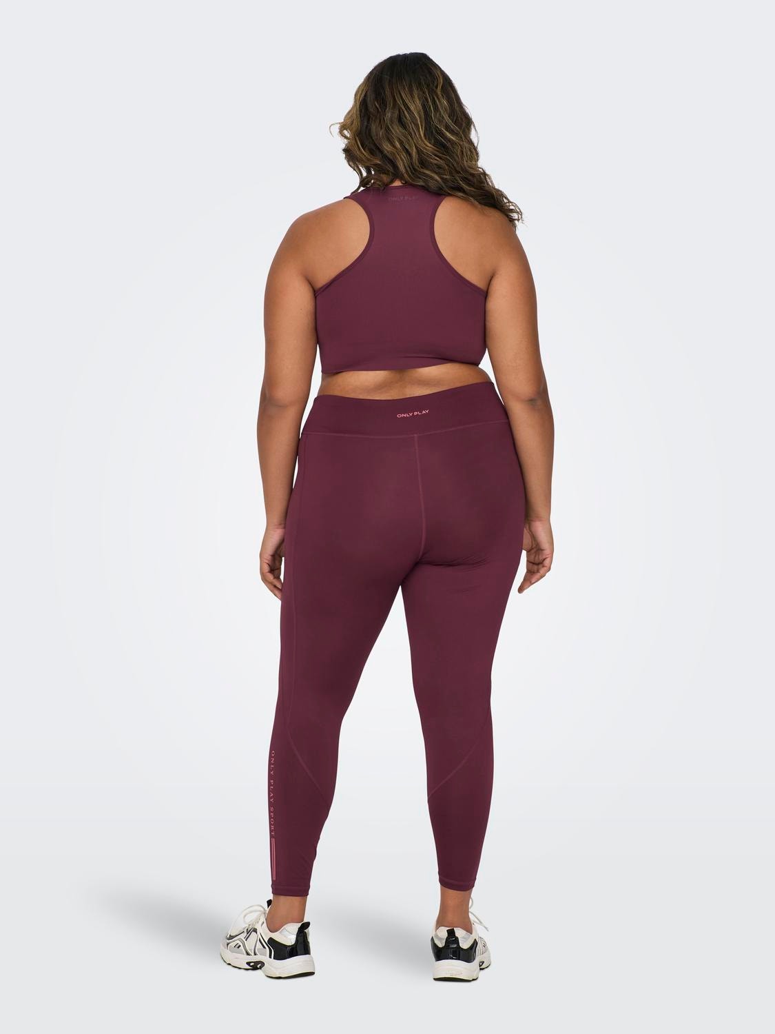 ONLY Curvy seamless Sports-BH -Windsor Wine - 15200911