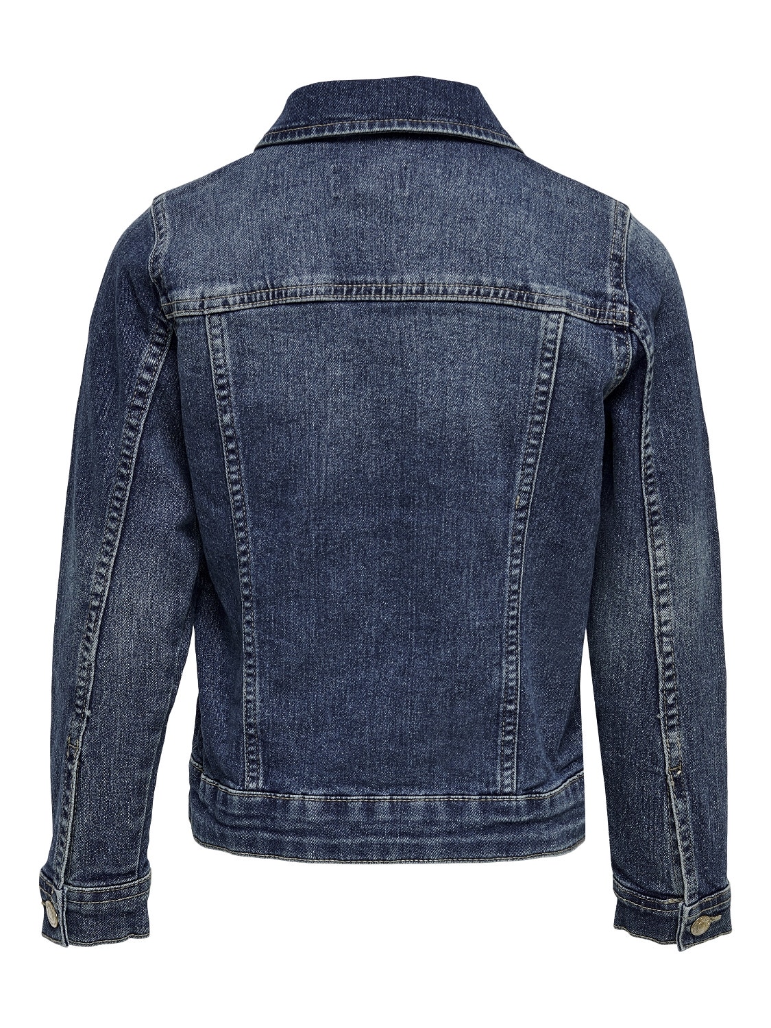 ONLY Spread collar Jacket -Medium Blue Denim - 15201030