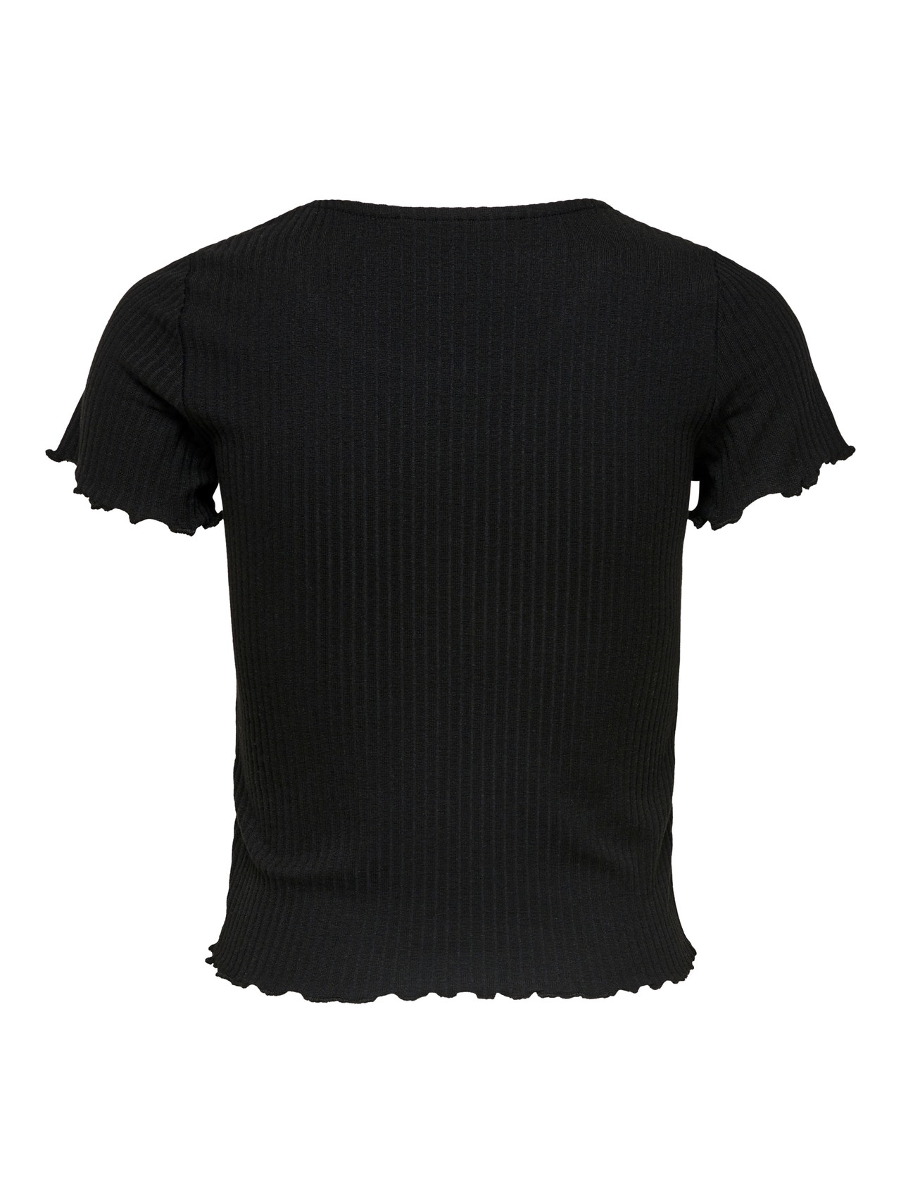 ONLY Regular Fit Round Neck T-Shirt -Black - 15201206