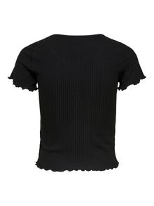 ONLY T-shirts Regular Fit Col rond -Black - 15201206