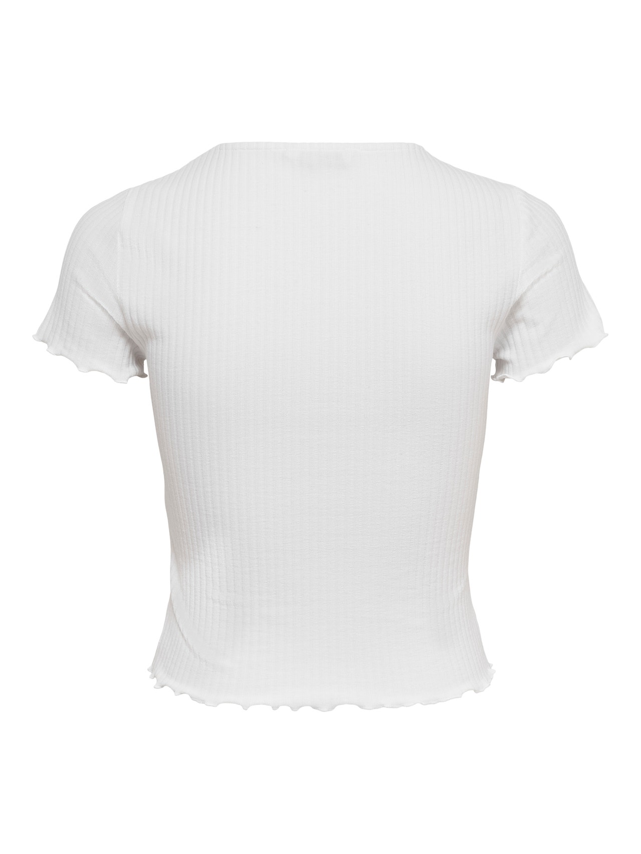 White Ripp Ripp Oberteil | Weiß | ONLY®