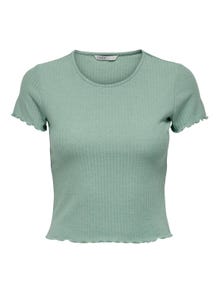 ONLY Kort Top -Jadeite - 15201206