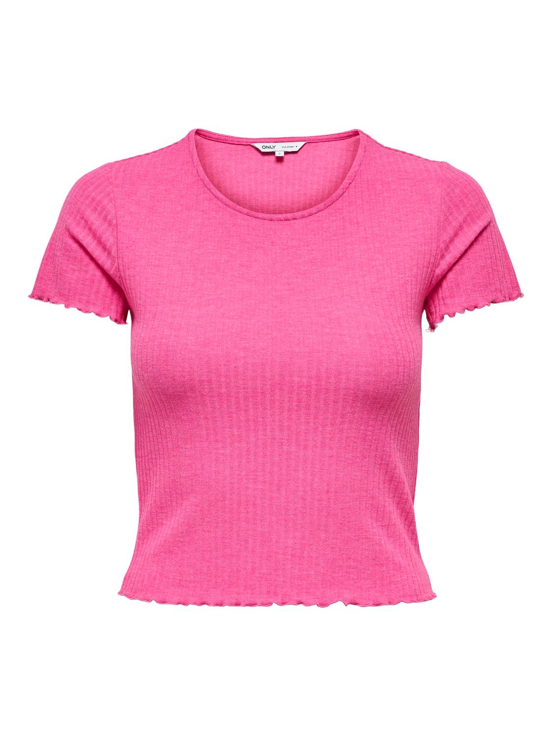ONLY Regular fit O-hals T-shirts -Fuchsia Purple - 15201206