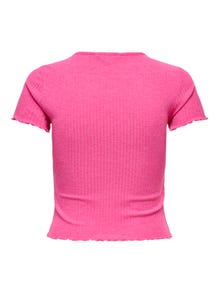 ONLY T-shirts Regular Fit Col rond -Fuchsia Purple - 15201206