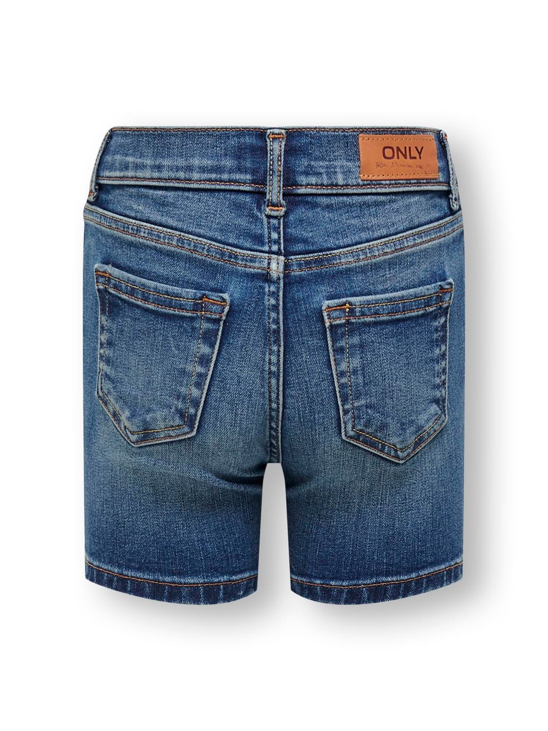 ONLY KONBlush Denim shorts -Medium Blue Denim - 15201450