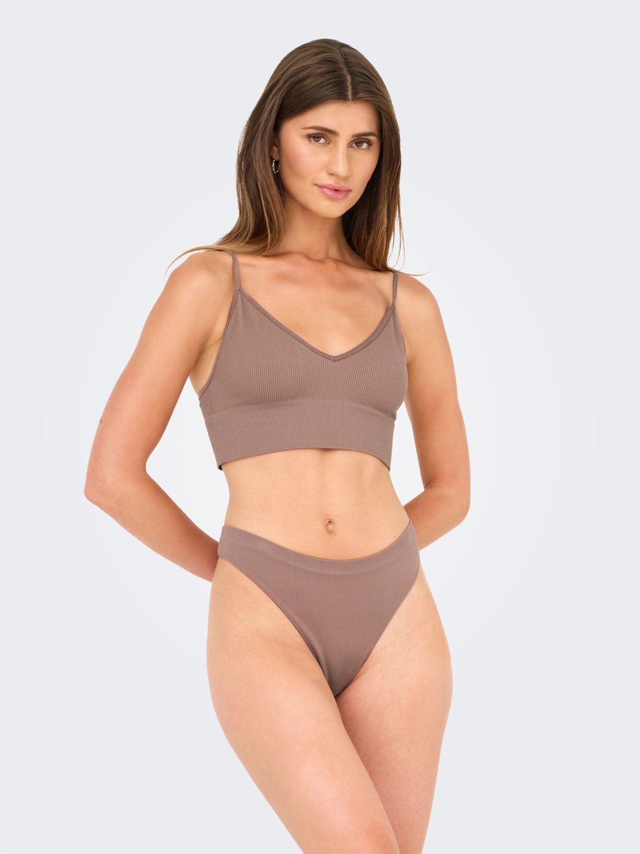 ONLY ONLVICKY Kamizelka -Cognac - 15201539