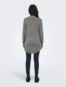 ONLY Tall lang Pullover -Medium Grey Melange - 15202654