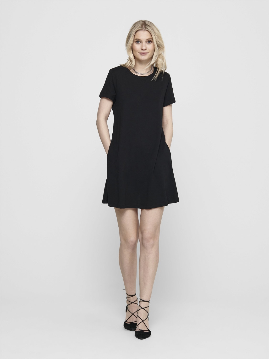 ONLY Solid colored Dress -Black - 15202971