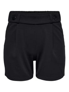 ONLY Enfärgade Shorts -Black - 15203098