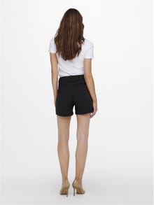 ONLY Ensfarvede Shorts -Black - 15203098