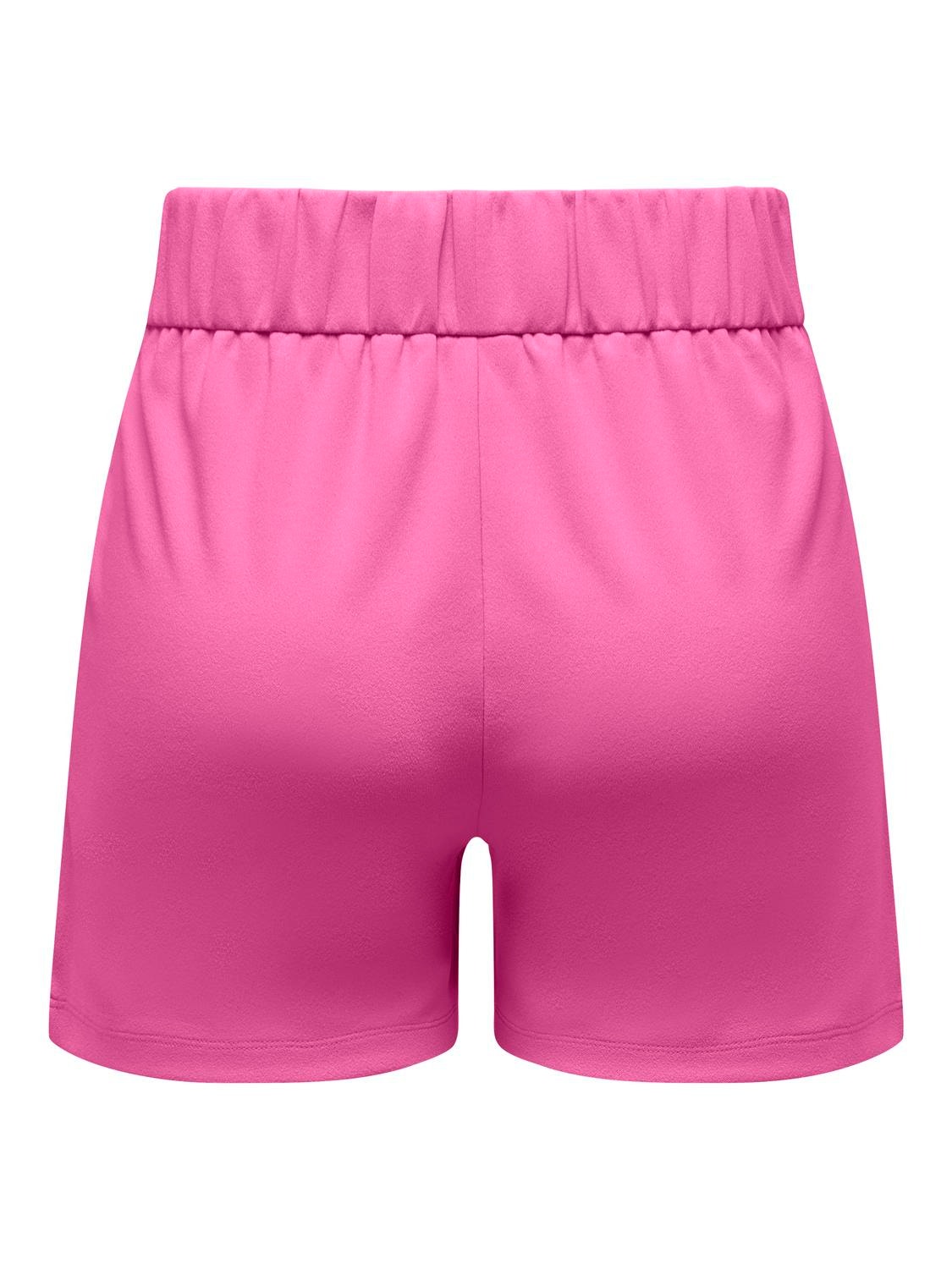 ONLY Ensfarvede Shorts -Pink Power - 15203098
