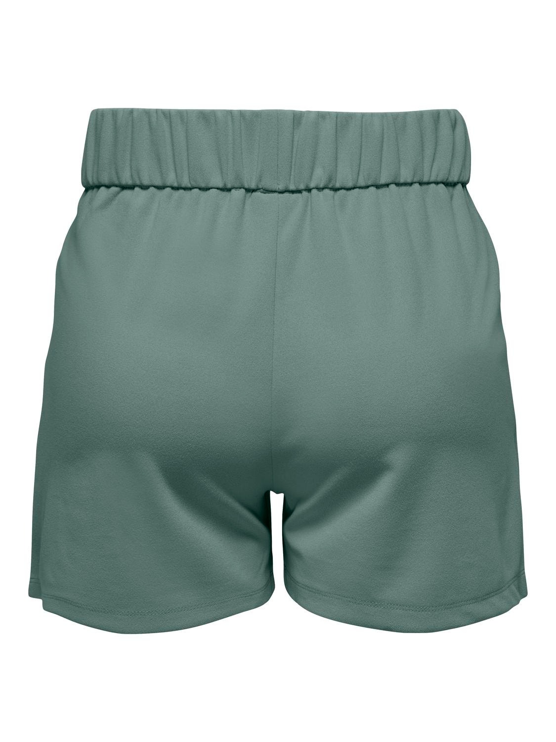 ONLY Ensfarvede Shorts -Chinois Green - 15203098