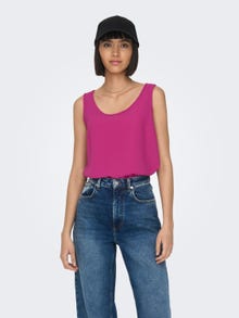 ONLY Couleur unie Top -Very Berry - 15203227