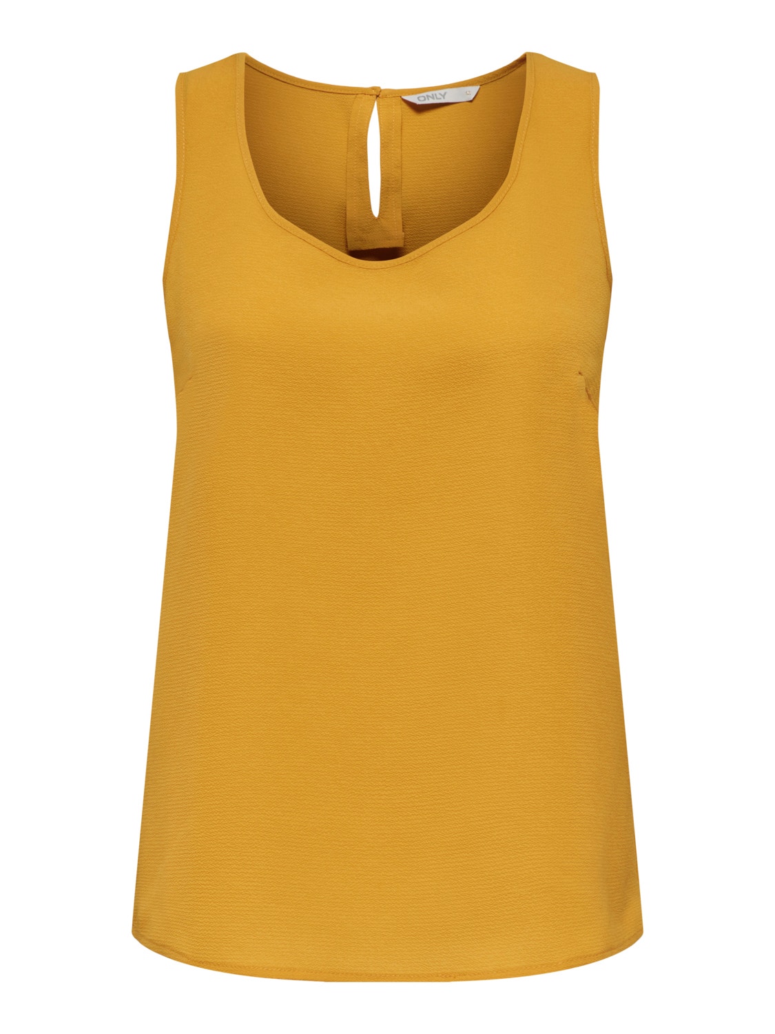 ONLY Regular Fit O-Neck Tank-Top -Mango Mojito - 15203227