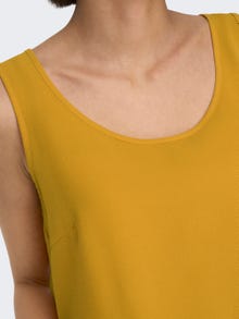 ONLY Regular Fit O-Neck Tank-Top -Mango Mojito - 15203227