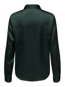 ONLY Satin Shirt -Scarab - 15203504