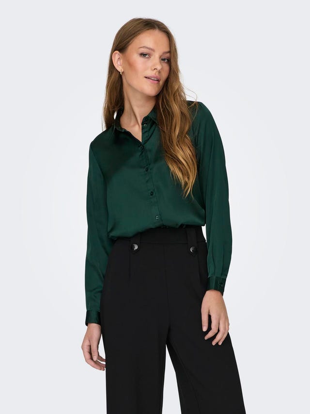 ONLY Regular fit Overhemd kraag Manchetten met knoop Overhemd - 15203504
