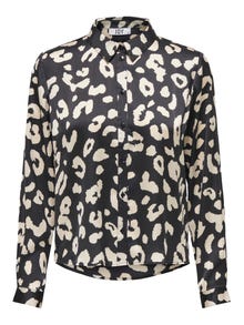 ONLY Regular fit Overhemd kraag Manchetten met knoop Overhemd -Black - 15203504