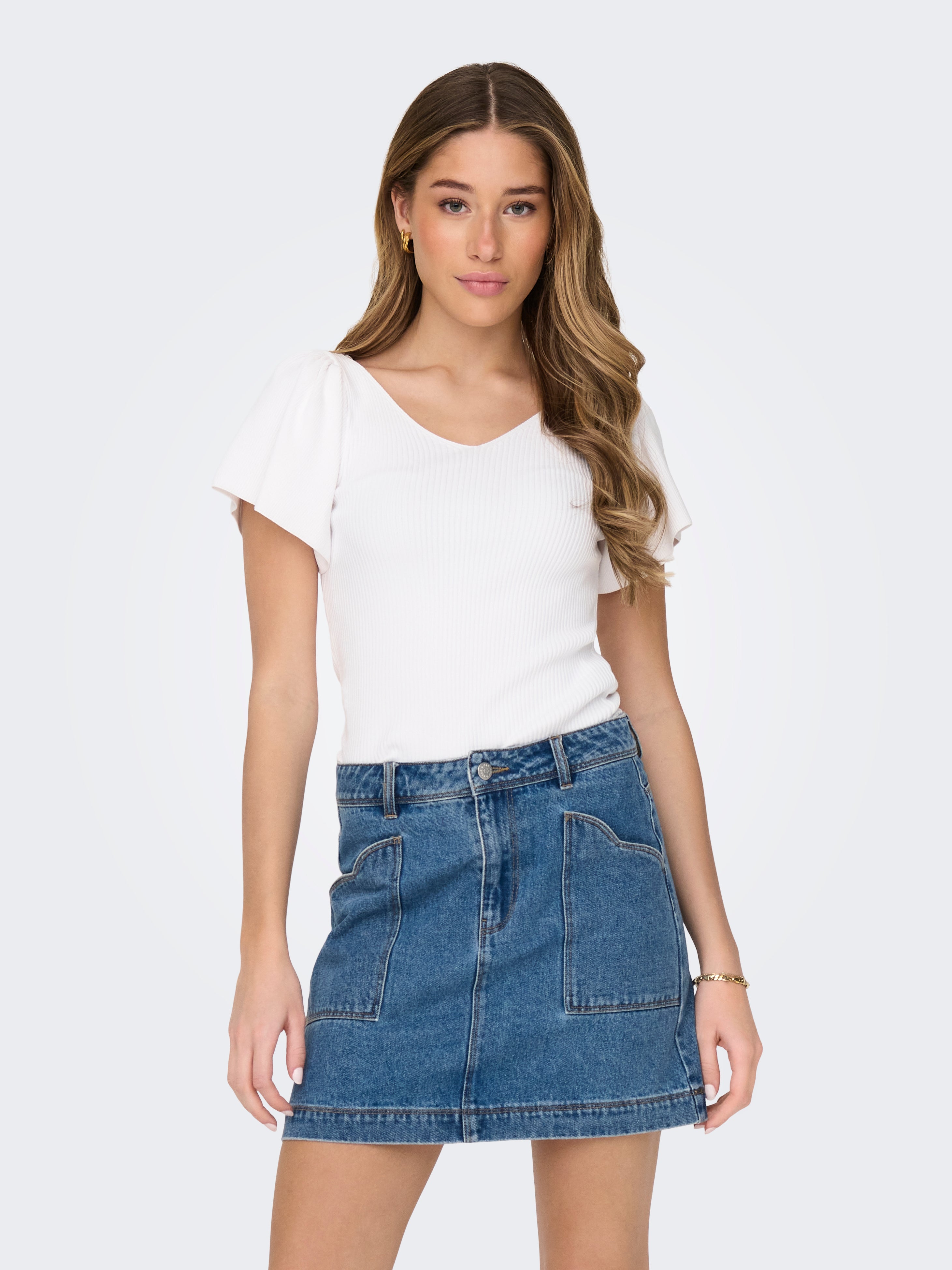 Onlleelo Gestricktes Oberteil