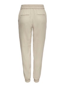ONLY Regular Fit Mid waist Trousers -Humus - 15203946