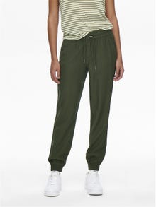 ONLY Loose fitted Trousers -Grape Leaf - 15203946