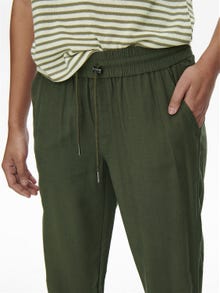 ONLY Loose fitted Trousers -Grape Leaf - 15203946