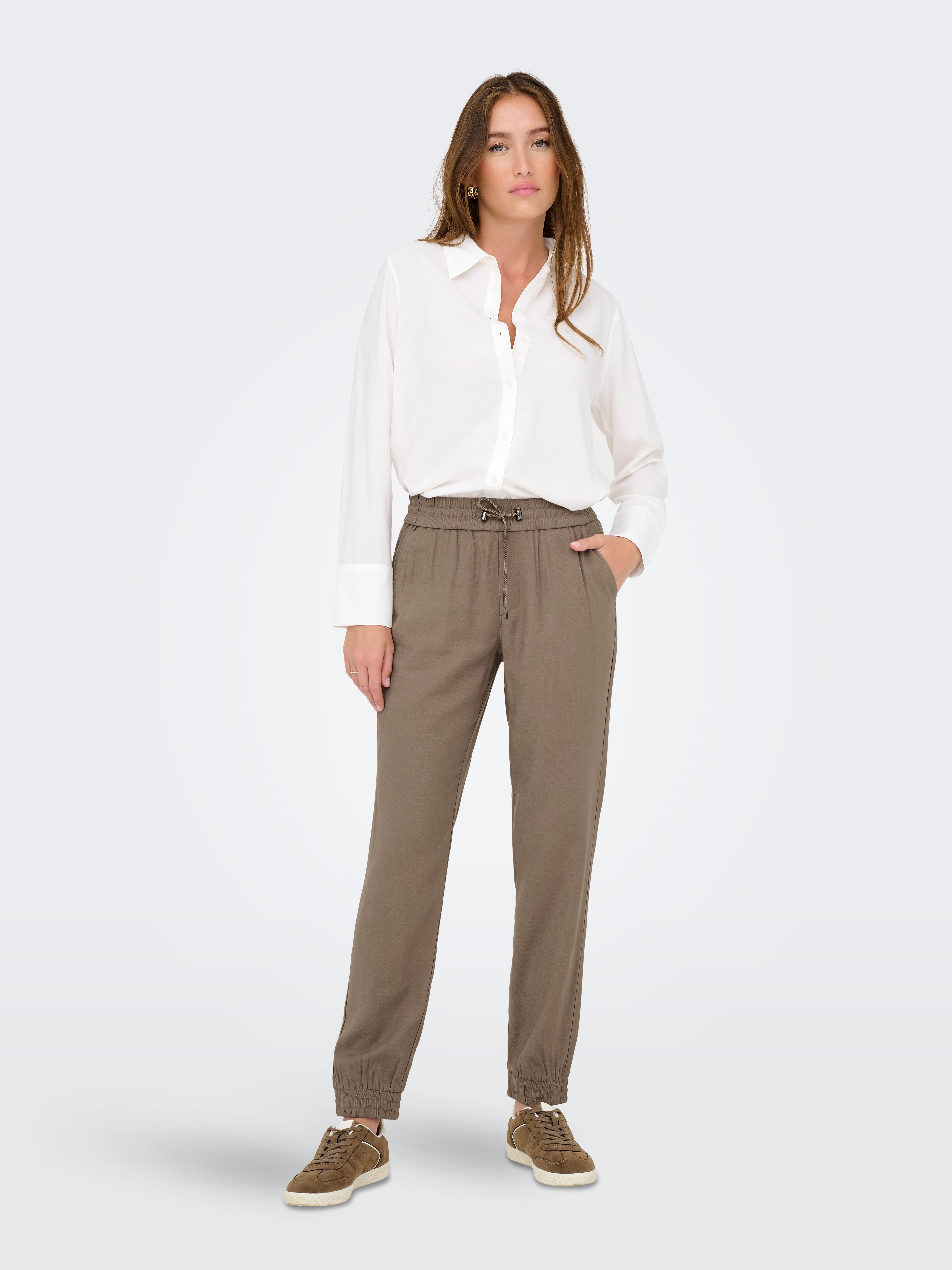 ONLKELDA-EMERY Mittlere Taille Normal geschnitten Hose 
