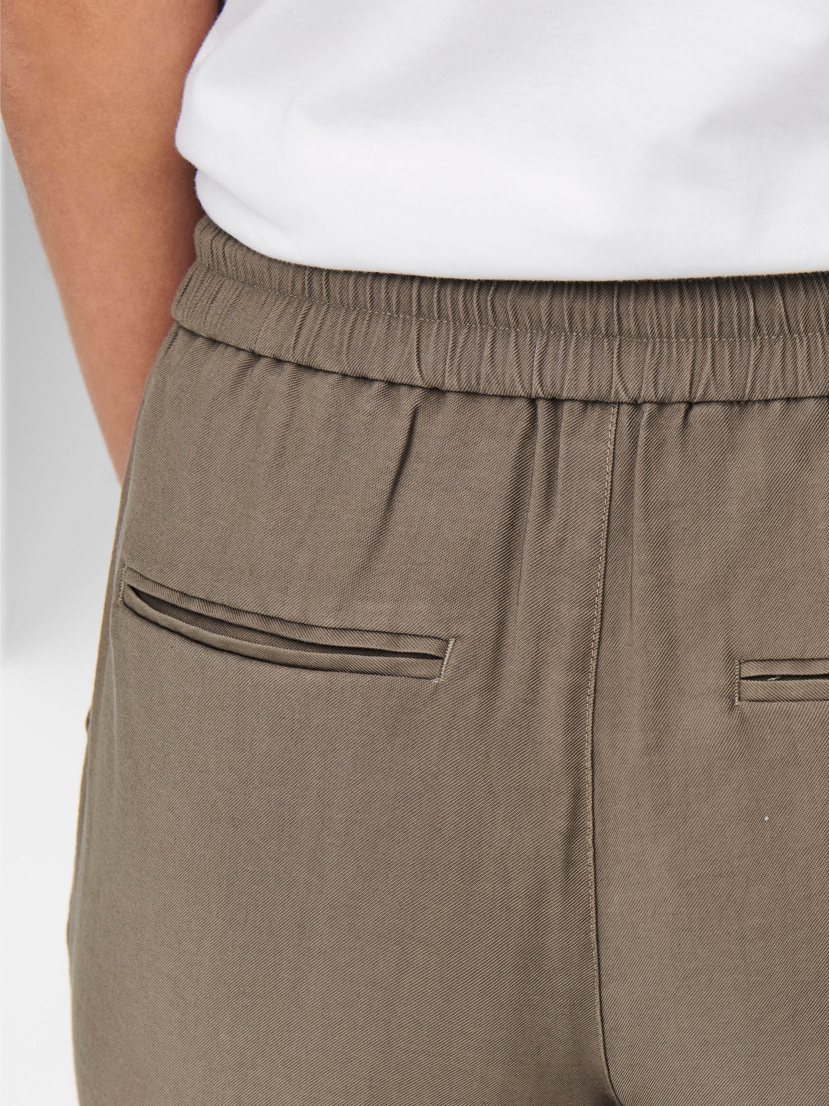 ONLKELDA-EMERY Mittlere Taille Normal geschnitten Hose 