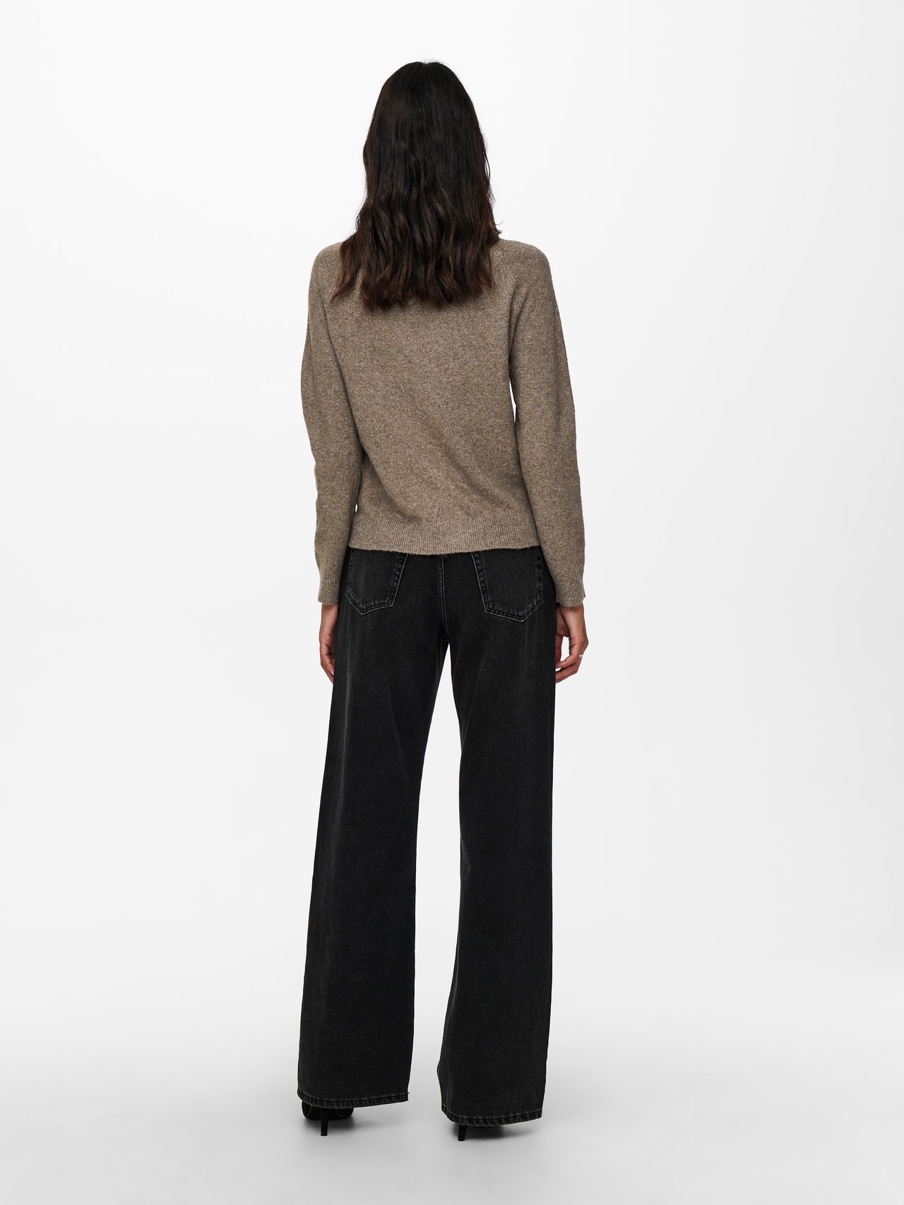 ONLY ONLRICA Neulepusero -Brownie - 15204279