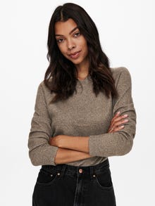 ONLY ONLRICA Neulepusero -Brownie - 15204279