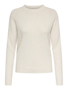 ONLY Couleur unie Pull en maille -Birch - 15204279