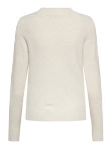 ONLY high neck knitted pullover -Birch - 15204279