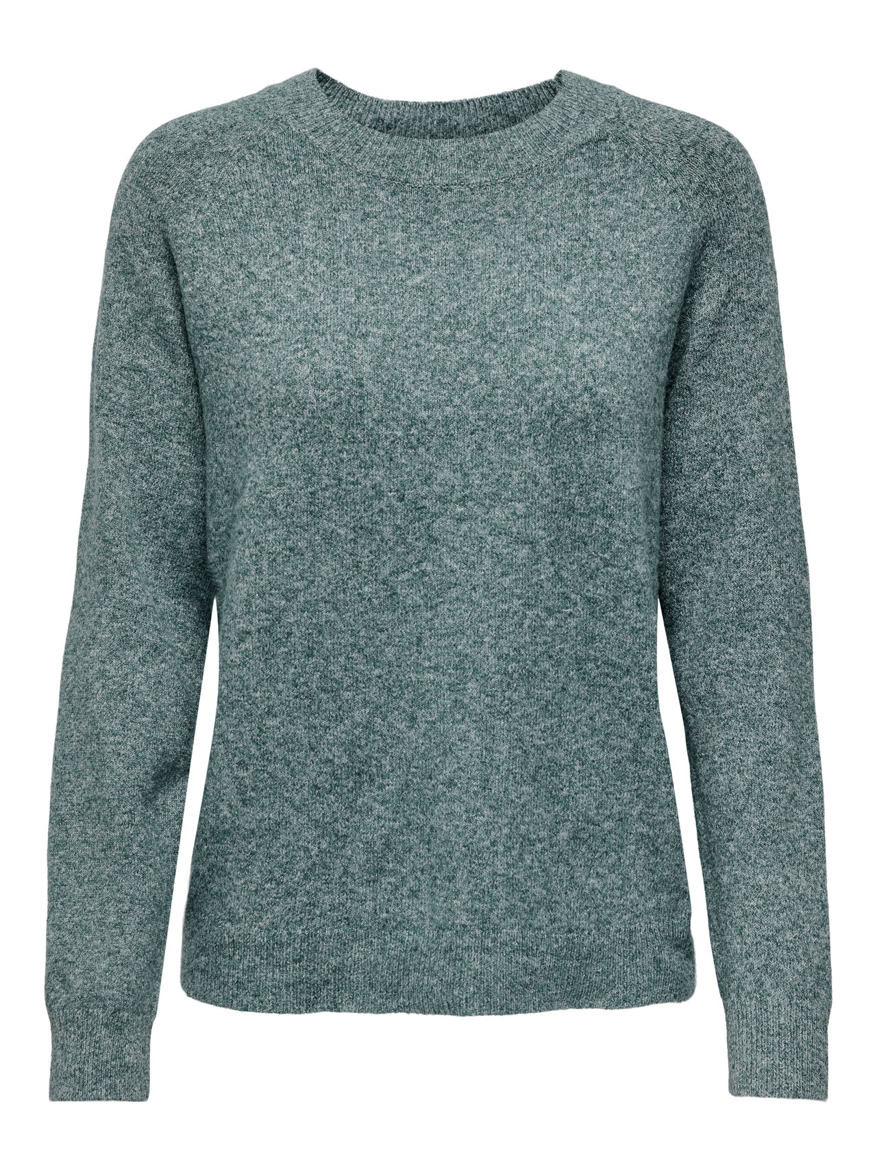 ONLY Einfarbiger Strickpullover -Sea Moss - 15204279