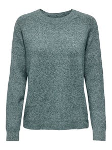 ONLY Pull-overs Col rond Poignets côtelés -Sea Moss - 15204279