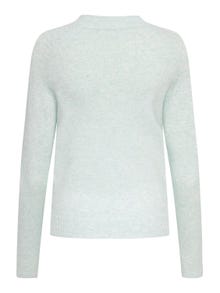 ONLY high neck knitted pullover -Mist Green - 15204279