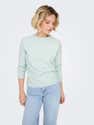 Pull En Maille ONLY ONLLOLLI Pour Femme - Col Rond, Manches Longues, Style Décontracté Quotidien - 5