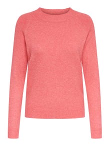 ONLY Pull-overs Col rond Poignets côtelés -Sun Kissed Coral - 15204279