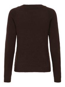 ONLY ONLRICA Pull en maille -Chocolate Torte - 15204279