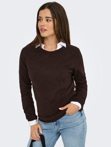 ONLY ONLRICA Pull en maille -Chocolate Torte - 15204279