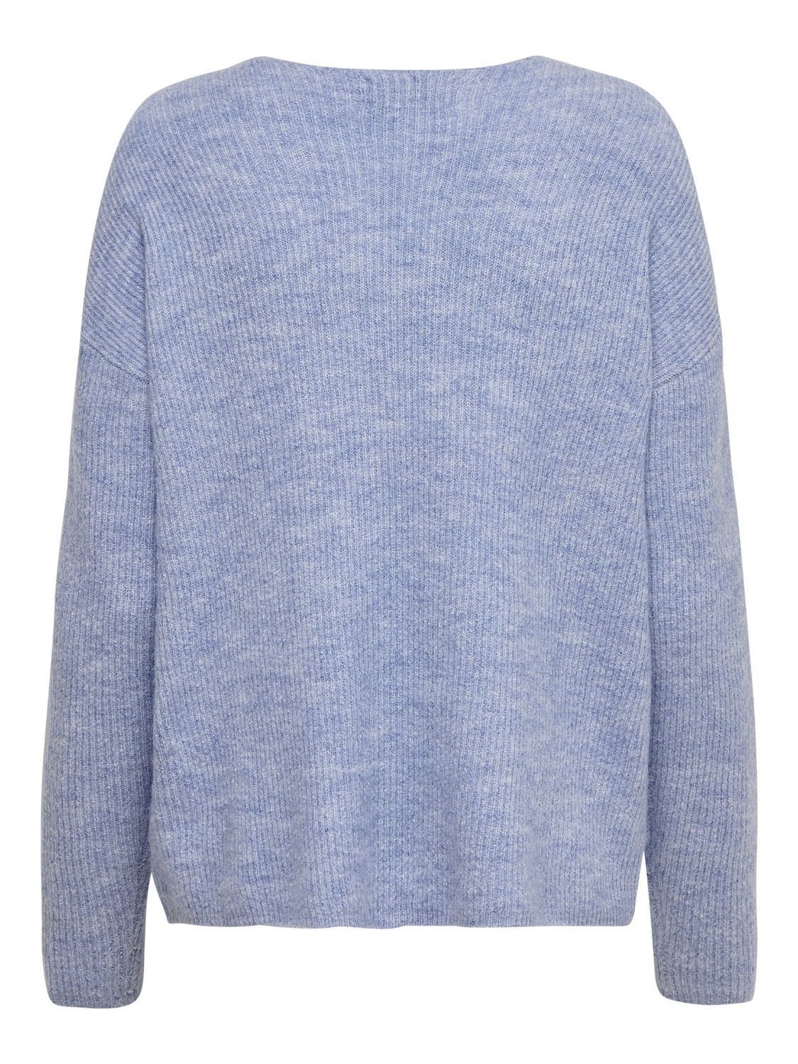 ONLY V-neck Knitted Pullover -Skyway - 15204588